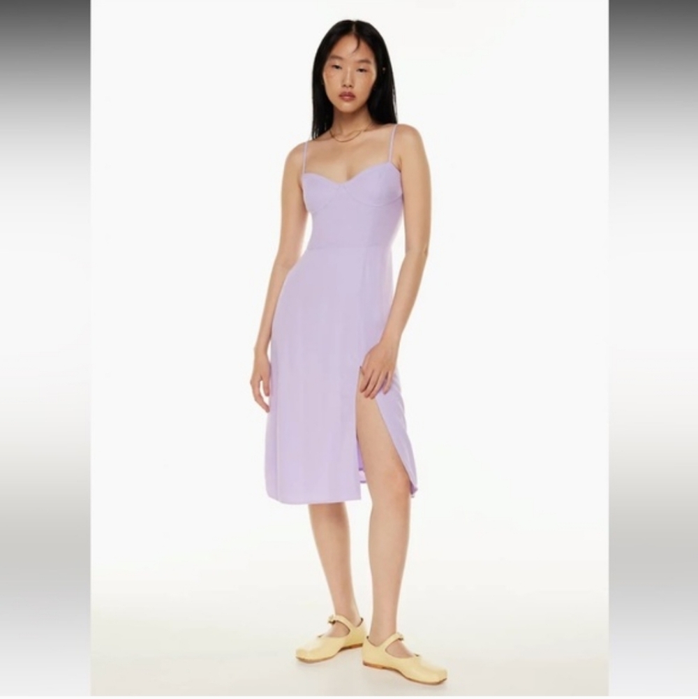 Sunday Best Aritzia Viola Midi Dress in Lavender Size 2XS